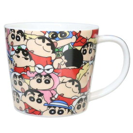 【10％OFFクーポン！6/11(木)1:59まで】cinemacollection クレヨンしんちゃん マグカップ 陶磁器製マグカップ ぎゅうぎゅう いつものしんちゃん ティーズファクトリー プレゼント ギフト アニメキャラクター グッズ 食器・キッチ