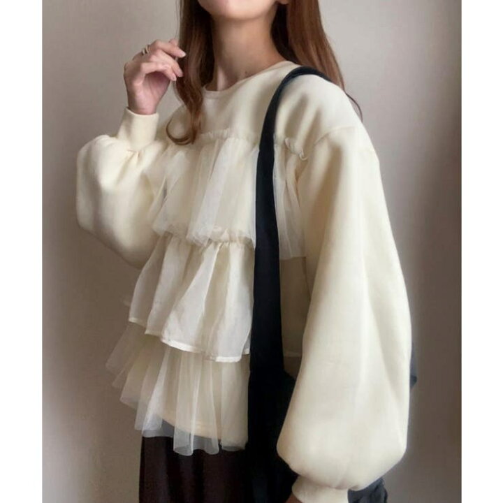 楽天市場】FILLOU フリルドッキング裏起毛プルオーバー : SHOPLIST
