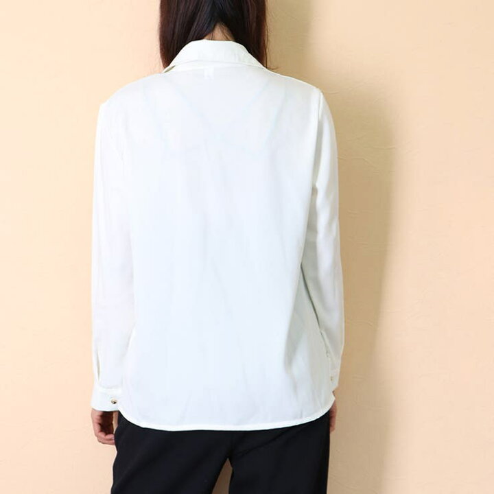 楽天市場】SUNSHINE CLOSET シャツブラウス 長袖 レディース Vネック 