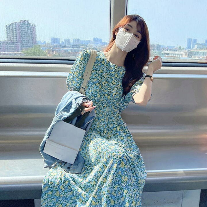 楽天市場】SUNSHINE CLOSET 花柄 ロングワンピース レディース 春夏 