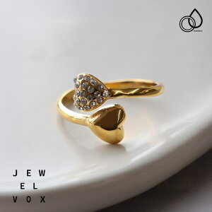 �y20��OFF�N�[�|���I4/15(��)����zJewel vox �w�� �����O ���f�B�[�X �X�e�����X�� �T�[�W�J���X�e�����X �����A�����M�[ �X�g�[�� �n�[�g �I�[�v�������O �����ςȂ� �S�[���h 14�� �t���[�T