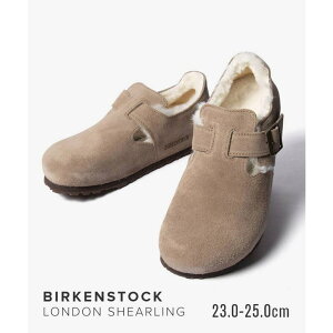 �y10��OFF�N�[�|���I4/17(��)9:59�܂ŁzU-STREAM �r���P���V���g�b�N BIRKENSTOCK LONDON SHEARLING �����h���V�A�����O SUEDE LEATHER SANDAL �X�G�[�h���U�[ 1028470 �T���_�� �{