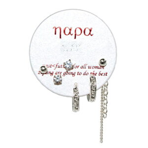 アクセサリーショップPIENA キュービックジルコニア フープピアス 玉状ピアスのお買い得セット サージカルステンレス製ポストで低金属アレルギーで安心 アクセサリー