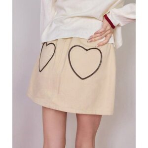 �y20��OFF�N�[�|���I4/5(��)����zNICE CLAUP / OLIVE des OLIVE�@OUTLET �yone after another�z�yHeart collection�z�n�[�g�|�P�b�g�~�j�X�J�[�g �X�J�[�g