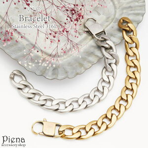 �y10��OFF�N�[�|���I1/16(��)1:59�܂Łz�A�N�Z�T���[�V���b�vPIENA vie �u���X���b�g �����Y �T�[�W�J���X�e�����X316L �ɑ� ���C�h �약 �`�F�[�� �V���v�� �}�b�g �����A�����M�[�Ή� ��A�����M