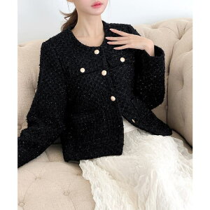 �y10��OFF�N�[�|���I5/16(�y)1:59�܂Łzby muni:r �y���p���悠��E3�F�W�J�z�N���V�b�N�S�[���h�{�^���c�C�[�h�W���P�b�g/2026 SS COLLECTION �A�E�^�[(�R�[�g�E�W���P�b�g�Ȃ�)