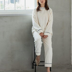 fran de lingerie memory fleece �������[�t���[�X���Ԃ�㉺�Z�b�g(�A�����҂݁E�����E�{�[�_�[) ���[���E�F�A�E�p�W���}