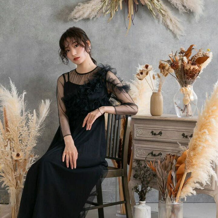 楽天市場】【店内全品5％OFF】フリル チュール サッシュ レイヤード  