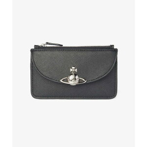 �y10��OFF�N�[�|���I6/11(��)1:59�܂ŁzU-STREAM ���B���B�A���E�G�X�g�E�b�h Vivienne Westwood HALF MOON CARD HOLDER �n�[�t���[�� �J�[�h�z���_�[ 5402000CW S0021 �J�[�h�P�[�X