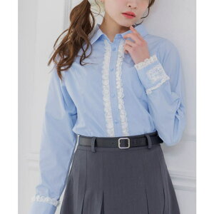 �y10��OFF�N�[�|���I5/27(��)1:59�܂ŁzRETRO GIRL ���[�X�t���V���c �g�b�v�X