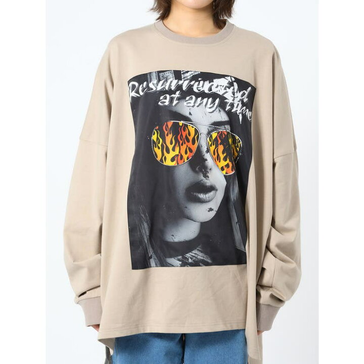 楽天市場】REGIEVO ロンT メンズ プリント長袖Tシャツ ストリート系 