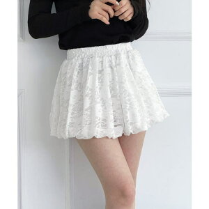 �y10��OFF�N�[�|���I5/16(�y)1:59�܂Łzby muni:r ���[�X�o���[���t���A�X�J�[�g/2026 SS COLLECTION �X�J�[�g