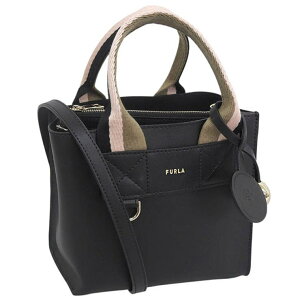 �y10��OFF�N�[�|���I9/24(��)1:59�܂ŁzRiverall FURLA �t���� �o�b�O �����Y ���f�B�[�X 2WAY �V�����_�[�o�b�O ���U�[ �u���b�N FURLA DIVIDE IT MINI TOTE WB02068BX4467TON00