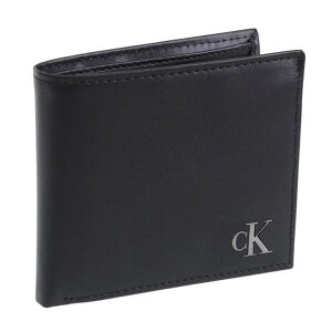 Riverall CALVIN KLEIN �J���o���N���C�� ���z �����Y ��܂���z ���U�[ �u���b�N BILLFOLD WITH COIN POCKET 31KJ130003 CALVIN KLEIN ���z