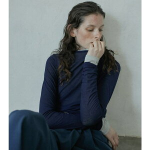 LE CIEL BLEU outlet Double Layered Sheer Top �g�b�v�X