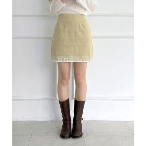 by muni:r ���[�X�w��A���C���~�j�X�J�[�g/2026 SS COLLECTION �X�J�[�g