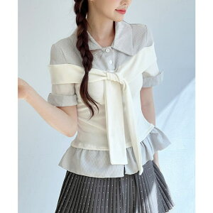 by muni:r �X�g���C�v���{�����C���[�h�t�����u���E�X/2026 SS COLLECTION �g�b�v�X
