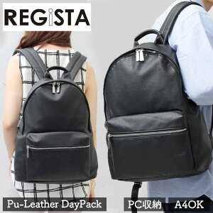 BACKYARD FAMILY REGiSTA Pu-Leather DayPack �o�b�O�E��
