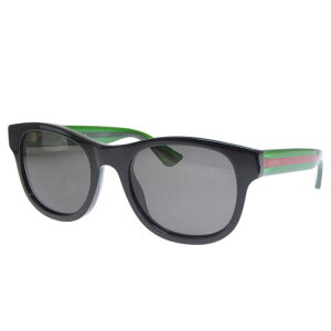 Riverall GUCCI �O�b�` �T���O���X �����Y ���f�B�[�X 52��21-145 �u���b�N×�O���[�� �t�@�b�V�����p�O���X GG0003SN006 GUCCI ����