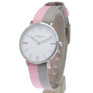 �y10��OFF�N�[�|���I7/2(��)9:59�܂ŁzRiverall FURLA �t���� �r���v ���f�B�[�X SS×�i�C���� �s���N×�O���[ GIADA 33mm 2H WHITE DIAL R4251108536 FURLA �A�N�Z�T���[