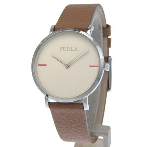 �y10��OFF�N�[�|���I7/2(��)9:59�܂ŁzRiverall FURLA �t���� �r���v ���f�B�[�X SS×���U�[ �u���E�� GIADA 33mm 2H PINK DIAL BROWN R4251108525 FURLA �A�N�Z�T���[