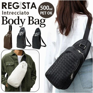 BACKYARD FAMILY REGiSTA Intrecciato Body Bag �o�b�O�E��