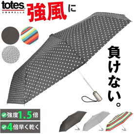 BACKYARD FAMILY トーツ totes 8413 TITAN 自動開閉折りたたみ傘 小物