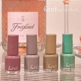 【10％OFFクーポン！6/11(木)1:59まで】COSME Re:MAKE 【&nd by rom&nd正規代理店】グラッシードロップネイル ネイル・マニキュア