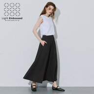 【10％OFFクーポン！8/11(火)1:59まで】coca ライトエンボスパネルフレアスカート スカート
