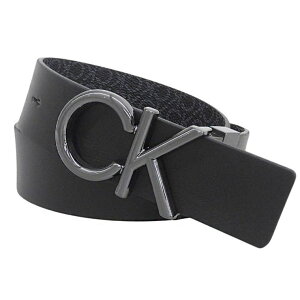 �y10��OFF�N�[�|���I7/26(��)1:59�܂ŁzRiverall CALVIN KLEIN �J���o���N���C�� �x���g �����Y 90 �u���b�N�}���` ADJ/REV CK METAL BOMBE MONO K50K51282901R90 CALVIN