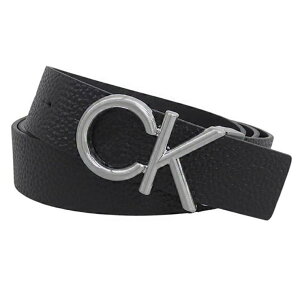 �y10��OFF�N�[�|���I7/26(��)1:59�܂ŁzRiverall CALVIN KLEIN �J���o���N���C�� �x���g �����Y 95 ���U�[ �u���b�N ADJ CK MATAL BONBE K50K509956BAX95 CALVIN KLEIN ����