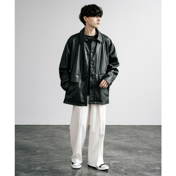 楽天市場】Rocky Monroe カーコート ミドル丈 アウター メンズ 