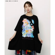 ScoLar】 スカラー トップス チュニック 前後プリント 新品未使用タグ 