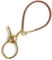 メール便 グローブホルダー 四つ編み エコレザー 合皮タイプ レザー調 手袋ホルダー メンズ レディース …