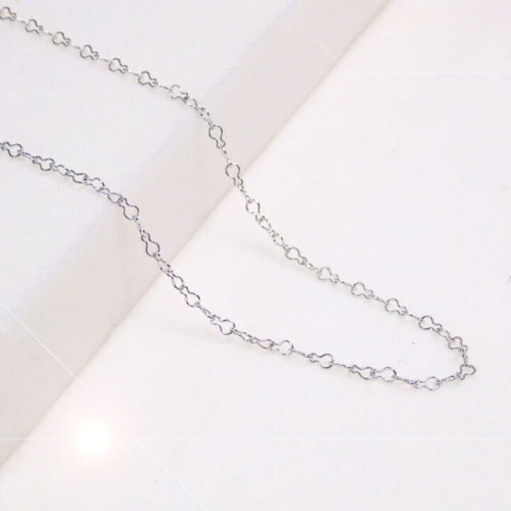 楽天市場】ギフトケース付き シルバーチェーン ネックレス 70cm 
