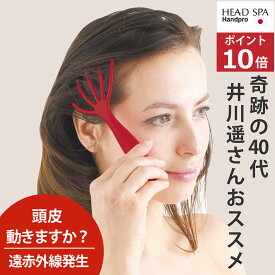 メーカー公式 頭皮ケア スカルプケア 遠赤外線 発生ボール マッサージ器 ブラシ 薄毛 人気 ヘアケア グッズ ヘッド マッサージャー 夜会 満天社 ヘッドスパ ハンドプロ ヘッドライン 遠赤外線タイプ