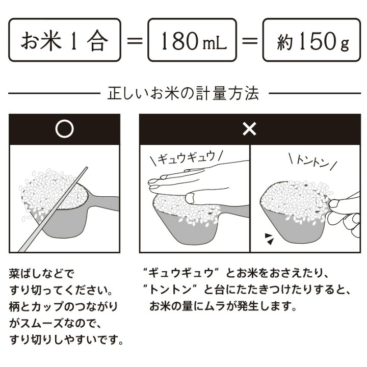 計量カップ メジャーカップ 量り お米 計量器 1100 計量 イノマタ化学 ライスカップ一合