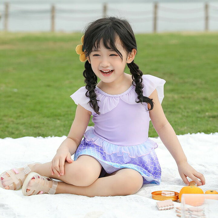 楽天市場】キッズ 水着 ベビー 人魚姫 ワンピース 子供 女の子 