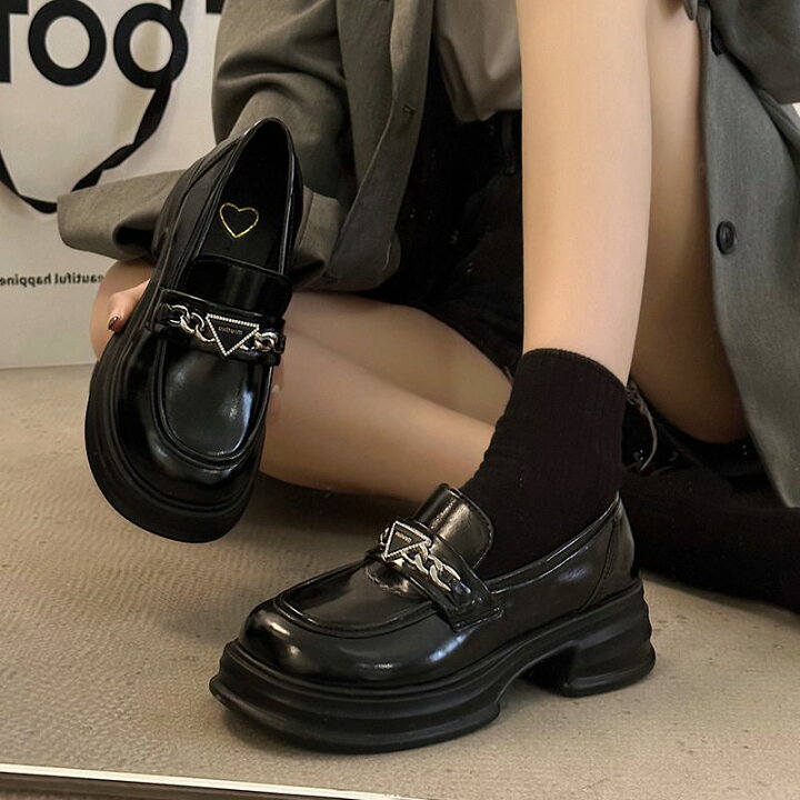 楽天市場】ローファー パンプス レディース 歩きやすい 大人 学生 女子 