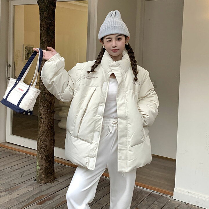 楽天市場】コート 中綿コート レディース アウター ショート 大きい  