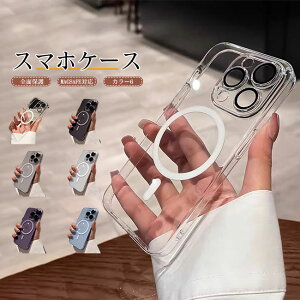 X}zP[X Jo[ h~ v ₷ _炩 ȒP ^ y Sʕی MagSafeΉ ϏՌ Jی x ϖh~ CX[d iPhone15 14 13Pro Max gуP[X 