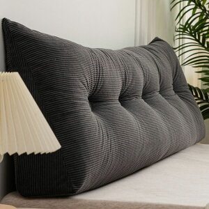 背もたれクッション クッション 三角枕 三角クッション 背もたれ 低反発 腰痛対策 姿勢矯正 ソファー ベッドの上 ベッドクッション うつ伏せ 枕 大きい 洗える 読書 三角ボルスター ヘッド