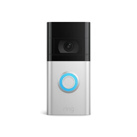 Amazon Ring Video Doorbell 4 リング ビデオドアベル 4 (アマゾン リング インターホン ドアホン スマホ対応 充電式 ワイヤレス)【モニター 通話 アプリ】cpn1