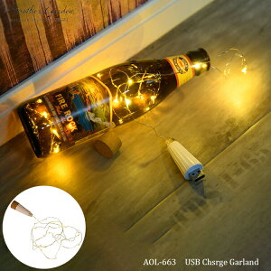 Xd Another garden AOL-663 USB CHARGE GARLAND USB`[WK[h  USB[d C~l[V K[hƖ CeA LED NX}X AEghA K[f