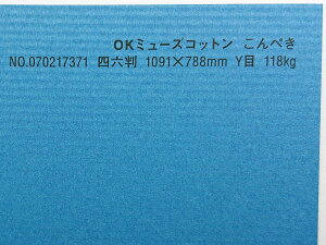 OK~[YRbg  118kg 4/6i1091mm×788mmj 5 Ǌۂ IׂS50F 0.22mm t@V[y[p[ II ؂