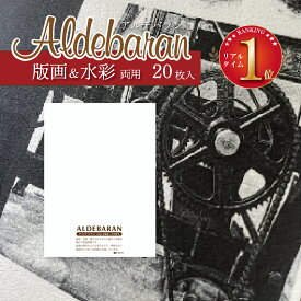 版画紙 / 水彩紙 アルデバラン 250g 20枚入り コットン50％ 選べる9サイズ A1 A2 A3 A4 B1 B2 B3 B4 B5 版画 水彩画 画材 紙 版画紙 済 絵墨 水墨画 オリオン