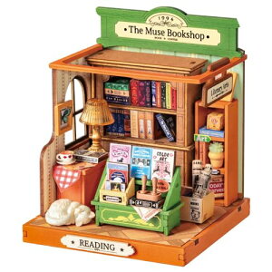 ROBOTIME The Muse Bookshop (�p���) DS040