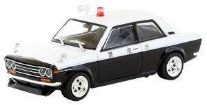Tarmac Speedmaster Japan Datsun 510 Police Car T64R-052-PC