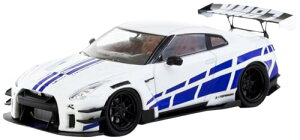 Tarmac Speedmaster Japan LB-WORKS NISSAN GT-R R35 type 2 White T43-019-WH