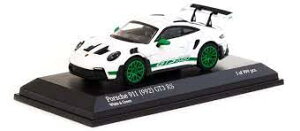 �e�B�[�P�[�v�����j���O 1/64Porsche911(992)GT3 RS White / Green T64MC-005-WG